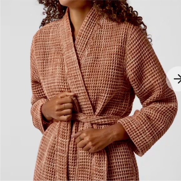 NWT Parachute waffle robe terracota color x-small - Picture 2 of 5